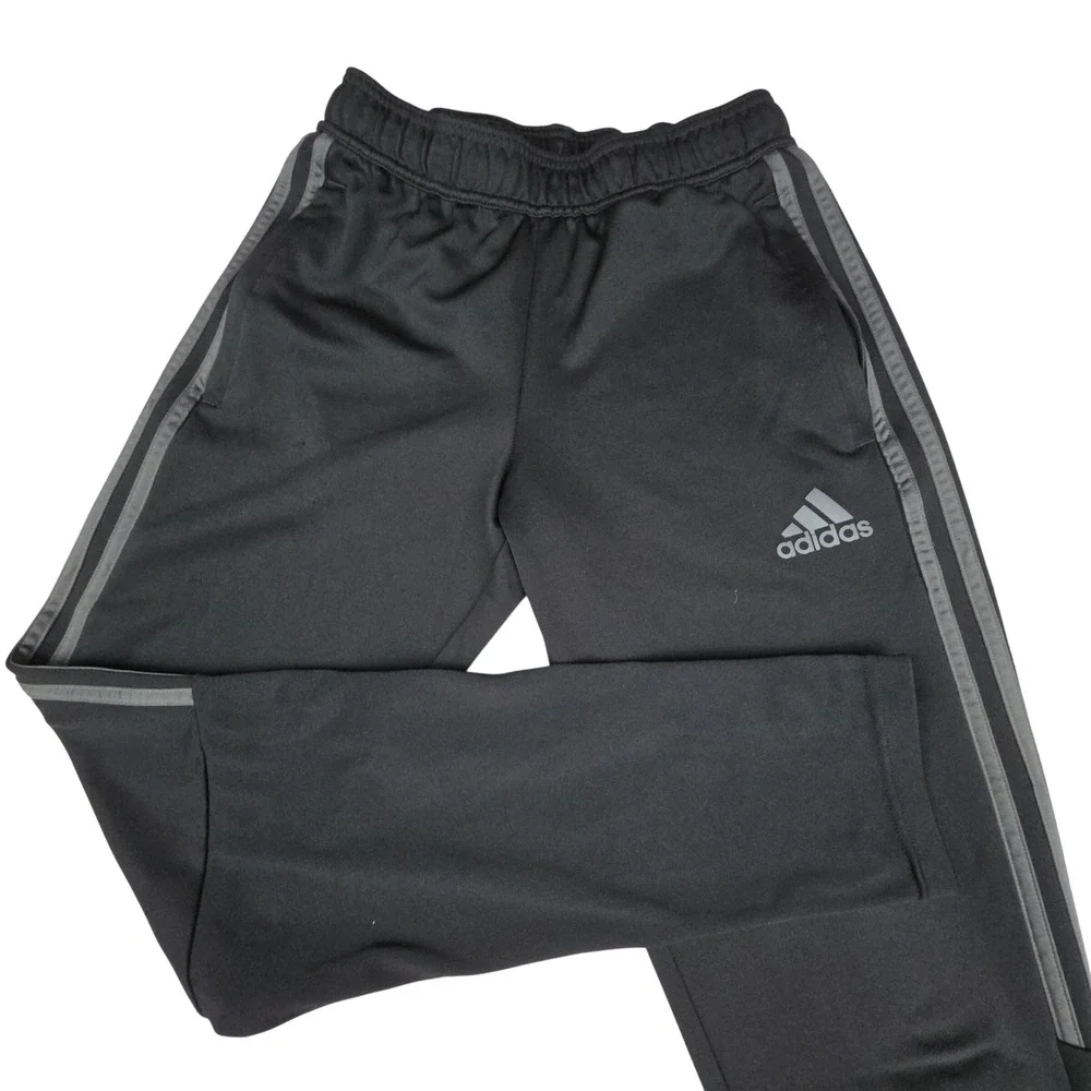 Adidas Primegreen Tiro Track Pants Mens S Black Grey Soccer Training Polyester